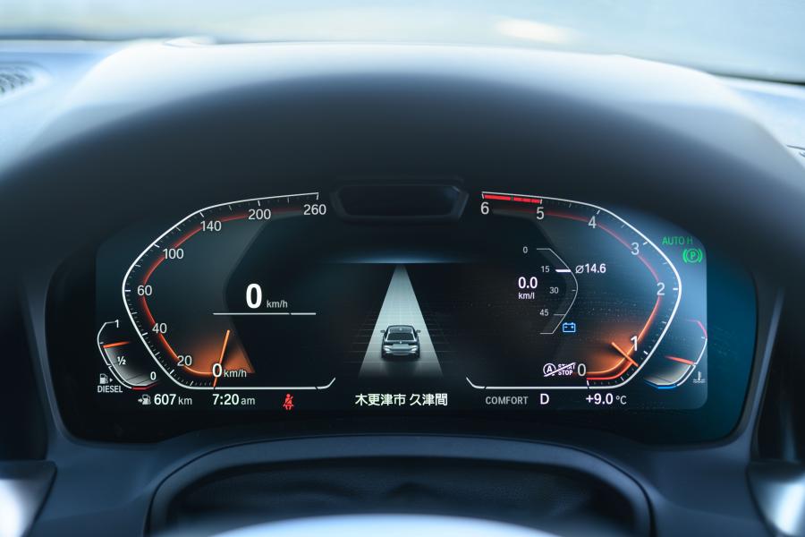 Панель приборов BMW 320d xDrive Touring M Sport (G21) 2019 года  (JP) (фото 16 из 28)